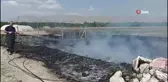 Darende'de arazi yangını