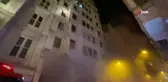 Beyoğlu bulunan bir otelde bilinmeyen bir nedenle yangın çıktı