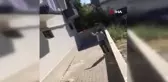 Komşuların çöp kavgası kamerada