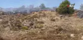 Kontrol altına alınan yangın tekrar alevlendi