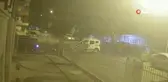Motosikletin hafif ticari araçla çarpıştığı kaza kamerada: 2 yaralı