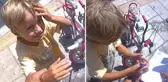 Kaldırımda bisiklet sürerken trafik polisine yakalandı! Yediği ceza bomba