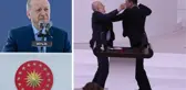 Cumhurbaşkanı Erdoğan'dan Alpay Özalan'ın Ahmet Şık'ı yumruklamasına ilk yorum