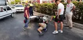 Otomobil ile motosiklet çarpıştı: 1 yaralı