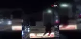Çocukların kamyonet kasasında tehlikeli yolculuğu kamerada