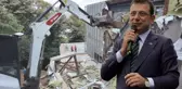 İmamoğlu'ndan bakanlığın Vaniköy'deki kaçak villayı yıkmasına ilk yorum: Hüzünle izliyorum