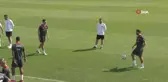 A Milli Futbol Takımı, Galler maçı hazırlıklarına devam etti