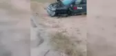 Konursu Köyü yakınlarında trafik kazası: 1 ölü 2 yaralı