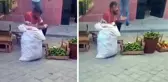 Gücünüz bir tek garibana mı yetiyor? Zabıtanın mallarına el koyduğu seyyar satıcının feryadı yürek dağladı