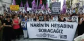 Kadın Cinayetlerini Durduracağız Platformu, Narin Güran İçin Eylem Yaptı