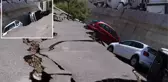 İzmir felaketi yaşıyor! Yollar ve istinat duvarları çöktü onlarca araç denize sürüklendi