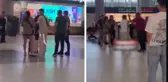 İstanbul Havalimanı'nda eşini sevgilisiyle basan adam çılgına döndü: 