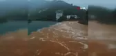 Artvin'de Taşan Dereler Çoruh Nehriyle Buluştu