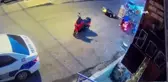 Motosiklet Sürücüsü Polisi Ezdi, Ehliyetsiz Sürücü Tutuklandı