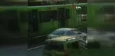 Bursa'da Metro Tellerinde Yürüyen Kadın Alarm Yarattı