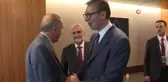 Cumhurbaşkanı Erdoğan, Sırbistan Cumhurbaşkanı Vucic ile görüştü
