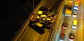 Sultanbeyli'de Zincirleme Kaza: 15 Araç Karıştı, 5 Yaralı
