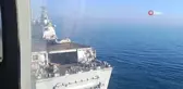 TCG Anadolu Gemisine Helikopterle İniş Görüntülendi