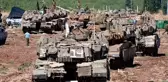 İsrail, Lübnan sınırına yüzlerce tank konuşlandırdı