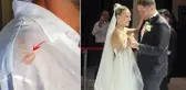 Mert Öcal ve Sude Burcu'nun düğününe ünlü ismin gömleğindeki iz damga vurdu