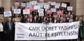 Avukatlar, CMK Ücret Tarifesinin Eşitlenmesi İçin Nöbet Tuttu