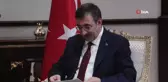 Cumhurbaşkanı Yardımcısı Yılmaz, KKTC Başbakanı Üstel ile görüştü