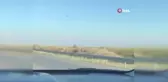Kendini Süper Kahraman Sanan Vatandaş Kamyonetin Tepesine Çıktı