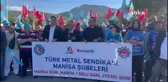 Türk Metal Sen Üyelerinden Bitron Elektromekanik'te İşten Çıkarma Protestosu