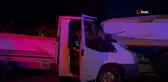Alkollü Sürücünün Kamyoneti Tıra Çarptı, Yaralı Olarak Kurtarıldı