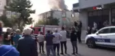 Ataşehir'de Apartman Çatısında Yangın