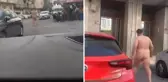 Görüntü İstanbul'dan! Çırılçıplak soyunan şahıs, birçok mahalleyi bu şekilde dolaştı