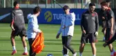 A Milli Futbol Takımı, Karadağ Maçı Hazırlıklarını Sürdürüyor