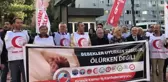 Samsun İl Sağlık Müdürlüğü Önünde 'Yenidoğan Çetesi' Protestosu