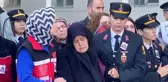 TUSAŞ saldırısında şehit olan taksi şoförünün naaşı askeri törenle hastaneden alındı