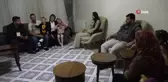 Cumhurbaşkanı Erdoğan, yeni yuvasına kavuşan aileyi evinde ziyaret etti