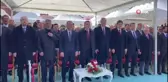 Cumhurbaşkanı Yardımcısı Cevdet Yılmaz Karlıova'da doğal gaz meşale yakma törenine katıldı