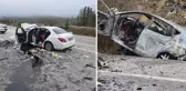 Katliam gibi kaza! İki otomobilin çarpışması sonucu 5 kişi yaşamını yitirdi