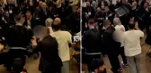 Beşiktaş Genel Kurulu'nda büyük kavga! Eski ve yeni başkanının destekçileri birbirine girdi