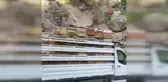 Tunceli'de Kayanın Araca Çarpması Sonucu 10 Arılı Kovan Zayi Oldu