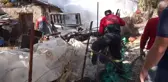 Burdur'da Bahçede Çıkan Yangın Ahıra Sıçradı