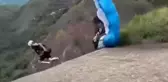 Yamaç paraşütü eğitmeni, kayalıklardan atladığı sırada yere çakılarak hayatını kaybetti