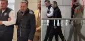 Adliyeye sevk edilen Serdar Ortaç'ın ayakta durmakta güçlük çektiği dikkatlerden kaçmadı