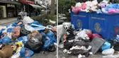 Buca Belediyesi'nde grev var, sokaklar çöplüğe döndü