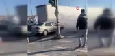 Diyarbakır'da Seyir Halindeki Otomobil Yandı