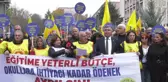 Eğitim Sen'den MEB Önünde 