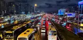 İstanbul haftanın son mesai gününde kıpkırmızı