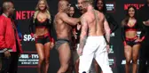 Mike Tyson, merakla beklenen dövüş öncesinde Jake Paul'a tokat attı