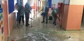 Hükümlüler okulları temizledi