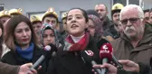 EMEP Milletvekili Sevda Karaca, Madencilerin Varlık Satışına Direnişine Destek Verdi