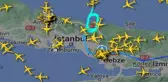 Lodosun vurduğu İstanbul'da uçaklar iniş yapamadı